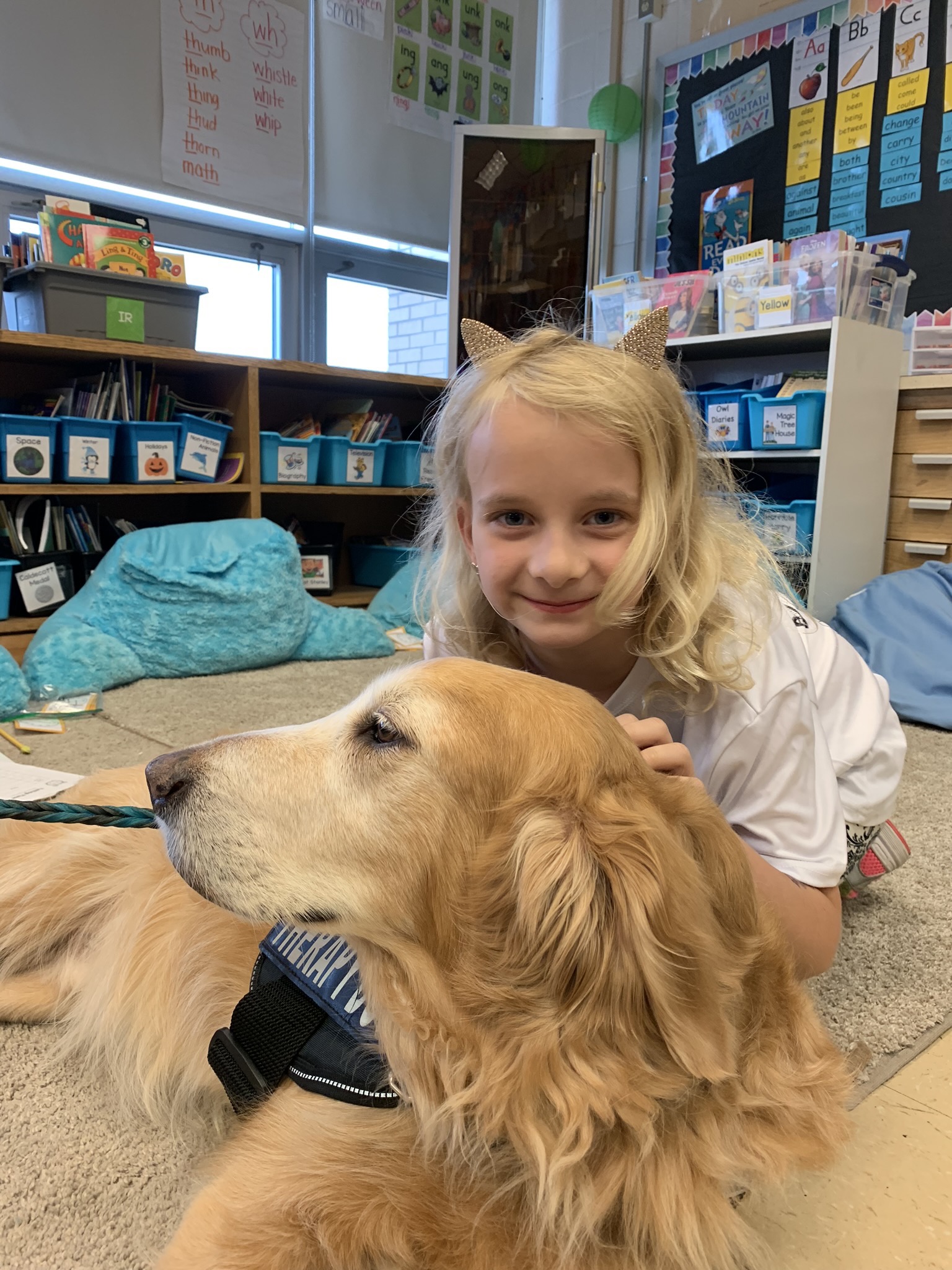 KATHY GARDOSH AND PATRICK ARE A HIT AT THOMAS FITZWATER ELEMENTARY ...